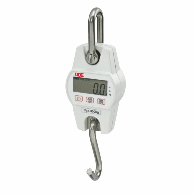 Electronic lifter scale | ADE M703600-01 display with steel hooks
