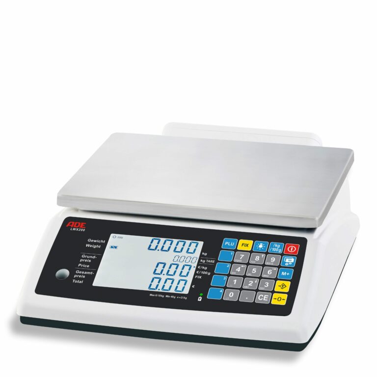 Approved Dual-Range Retail Scale | ADE LWX200 Series front