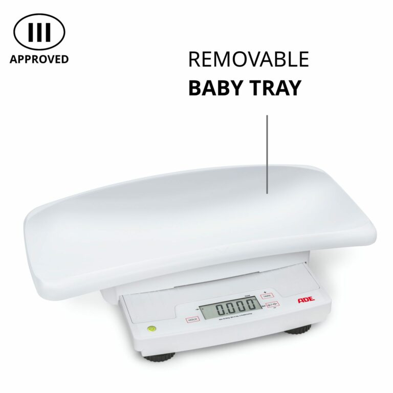 Approved baby and toddler weighing scale | ADE M10100-01 removeable