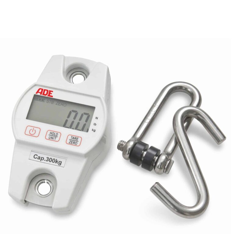 Electronic lifter scale | ADE M703600-01 display and steel hooks