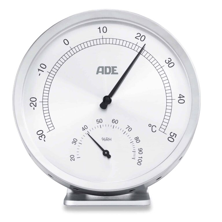 Analogue thermo-/hygrometer | ADE WS 1813 frontal