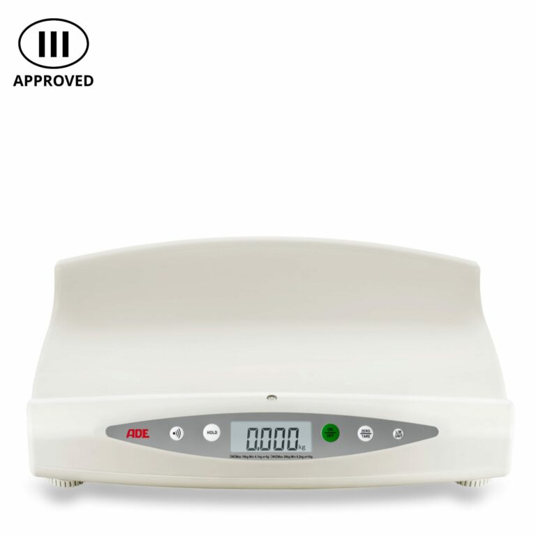 Approved baby weighing scale | 20 kg capacity | ADE M118000 frontal