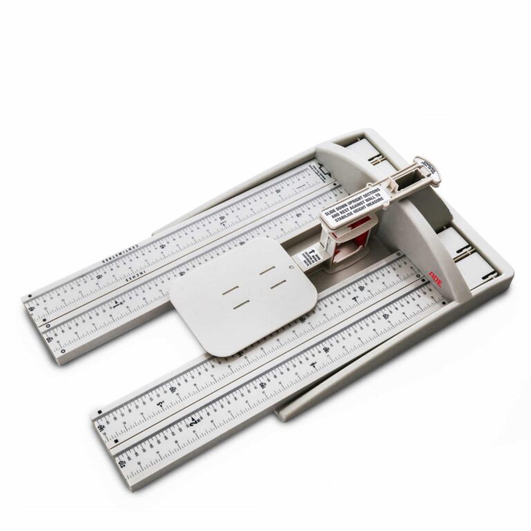Portable stadiometer | ADE MZ10042 folded