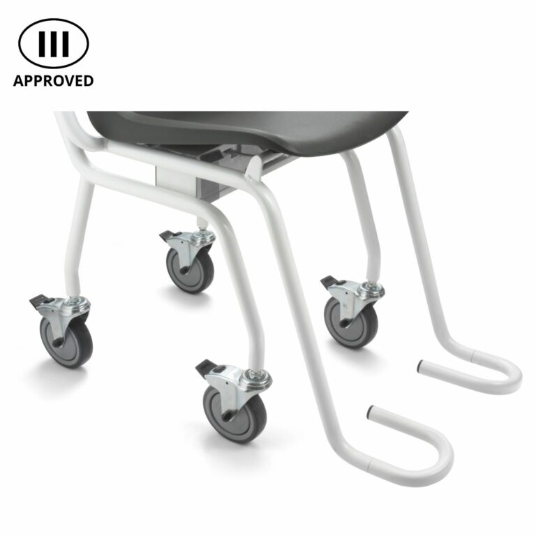 Approved chair scale with steering wheels | M400020-01