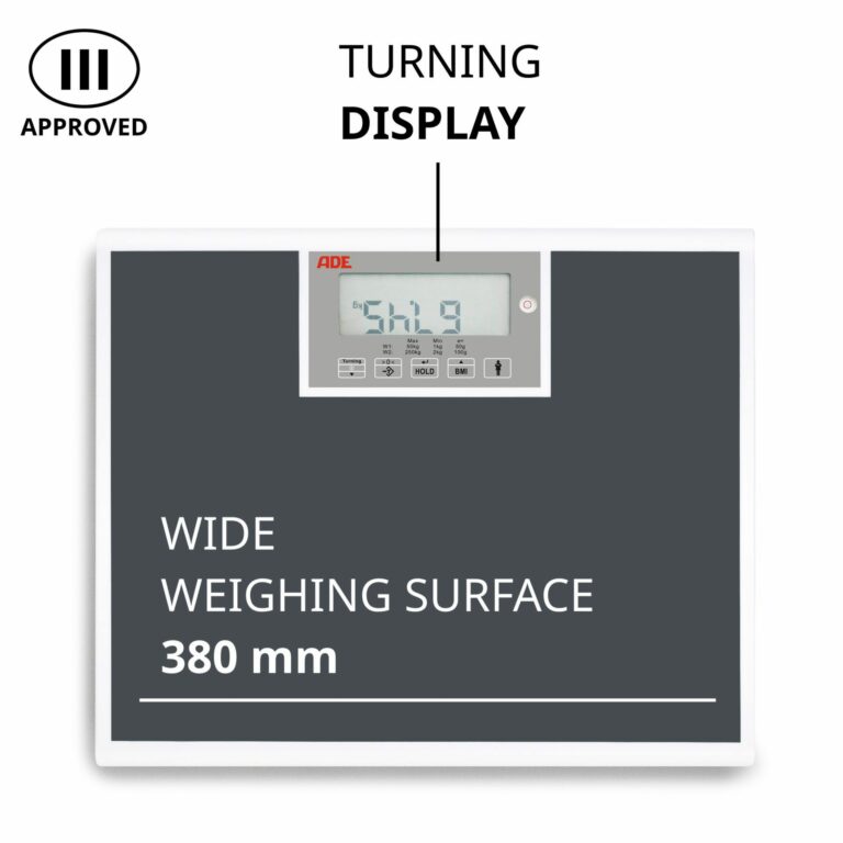 Approved floor scale | ADE M320000 display weighing surface