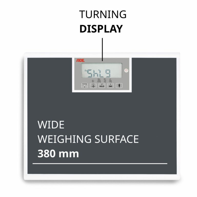 Electronic floor scale | ADE M320600 display weighing surface
