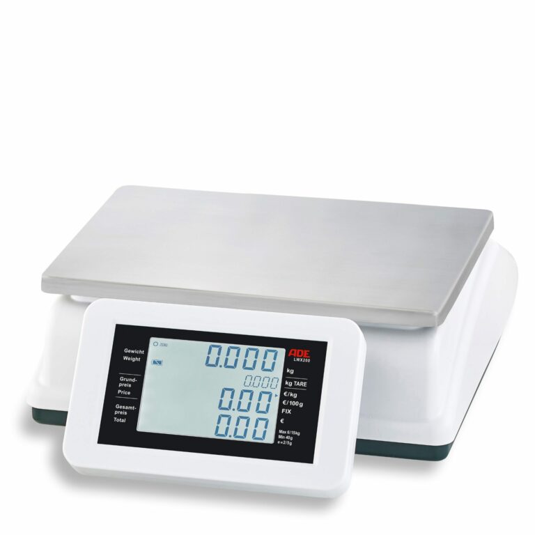Approved Dual-Range Retail Scale | ADE LWX200 Series back
