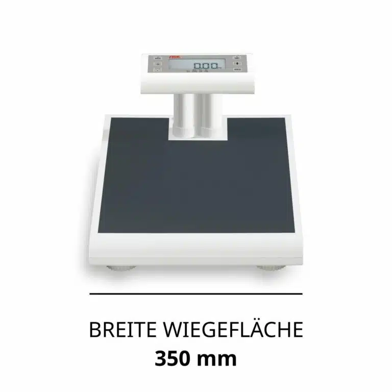 Elektronische Säulenwaage mit kurzer Säule ∣ ADE M320600-02 Wiegefläche