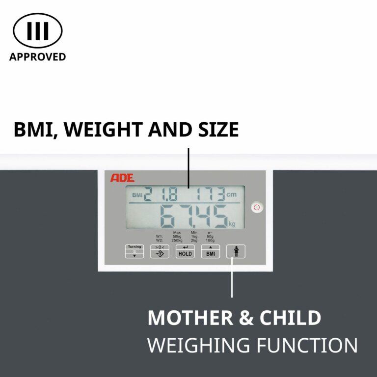 Approved floor scale | ADE M320000 functions