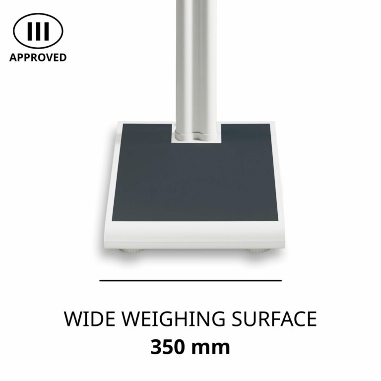 Approved electronic column weighing scale | ADE M320000-01 weighing surface