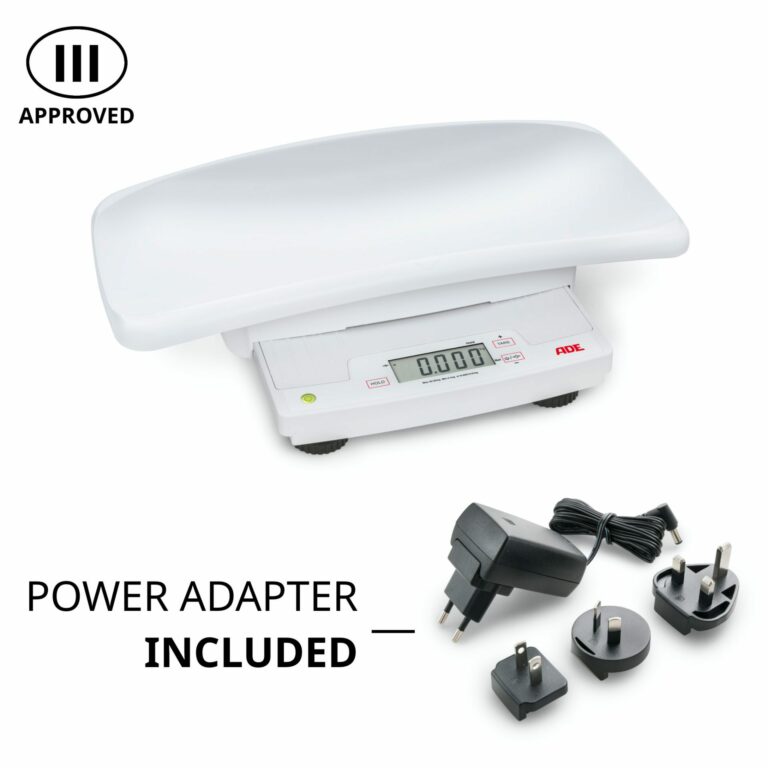 Approved baby and toddler weighing scale | ADE M10100-01 mains adapter