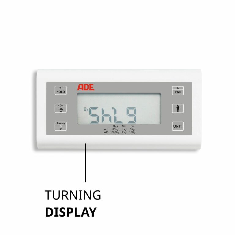 Electronic column weighing scale | ADE M320600-01 display