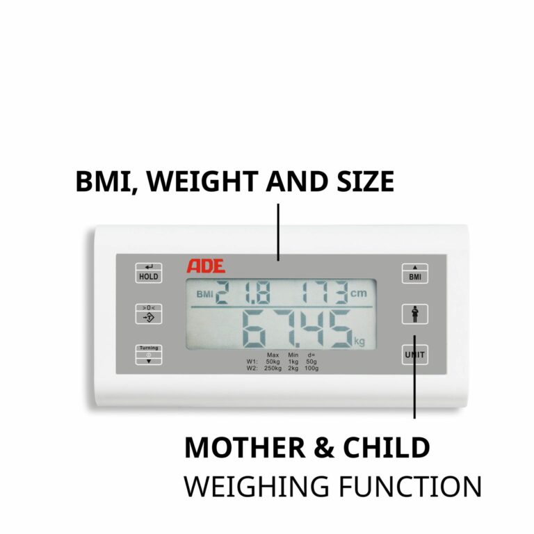 Electronic short column weighing scale | ADE M320600-02 functions