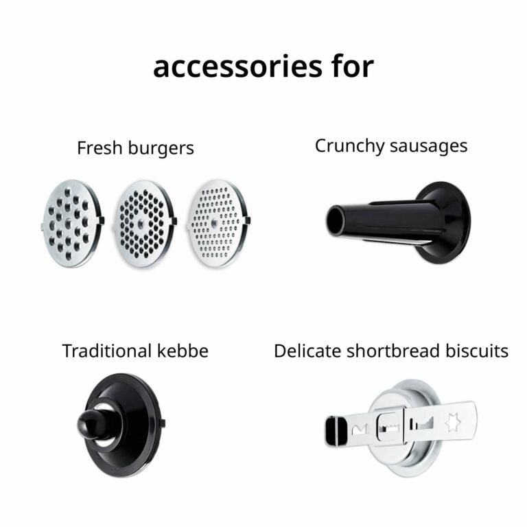 Electric Meat Grinder | ADE KA 1801 accessories