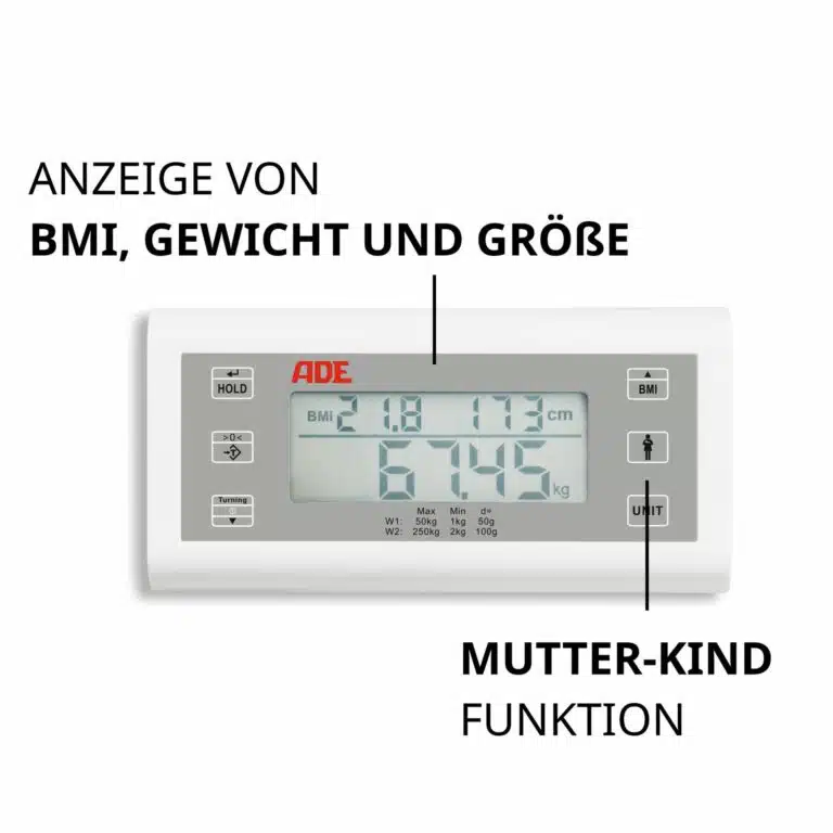 Elektronische Säulenwaage ∣ ADE M320600-01 BMI