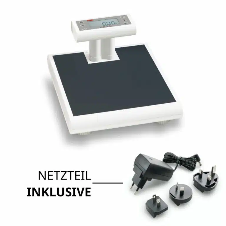 Elektronische Säulenwaage mit kurzer Säule ∣ ADE M320600-02 Netzteil