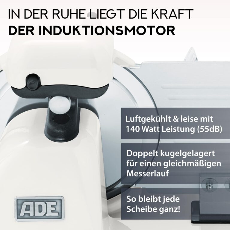 Elektrischer Allesschneider | ADE KA1806 - Induktionsmotor
