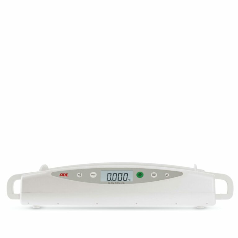 Baby weighing scale with digital length measuring | ADE M118600-01 - frontal/flat view