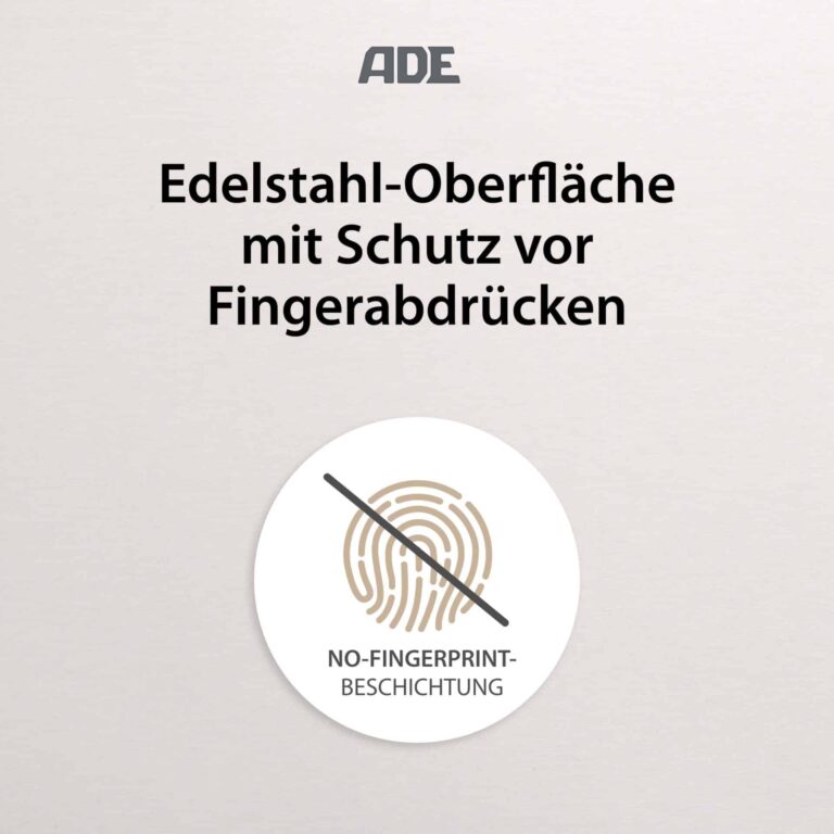 Digitale Küchenwaage | ADE KE1601 Ladina - No-Fingerprint-Beschichtung