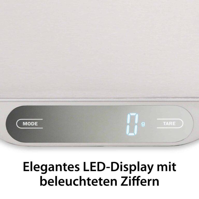 Digitale Küchenwaage | ADE KE 1601 Ladina - LED-Display