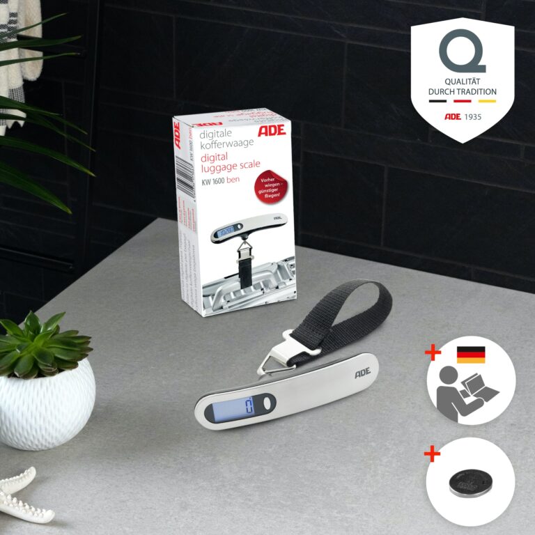 Digitale Kofferwaage | ADE KW1600 - Verpackung