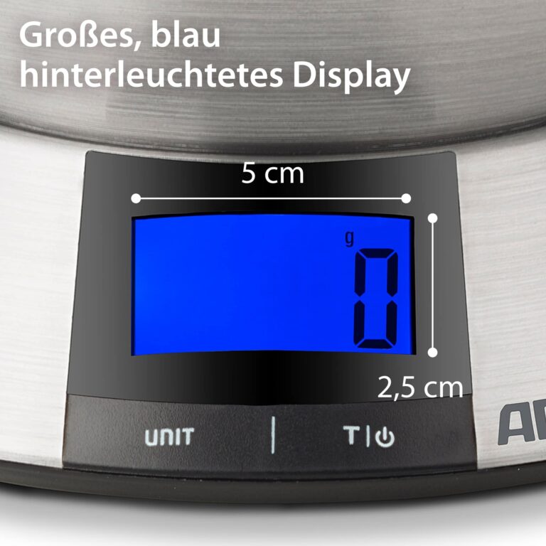 Digitale Schüsselwaage | ADE KE 1702 Hanna - LCD-Display