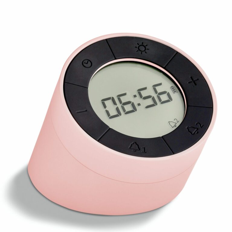 Smart 3-in-1 alarm clock with LED light | ADE CK2012-1 display