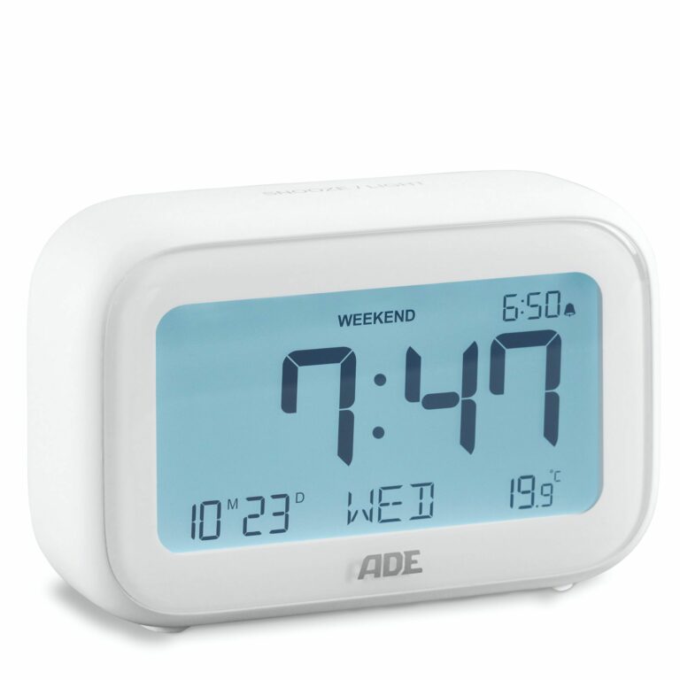 Digital alarm clock | ADE CK2000 illumination