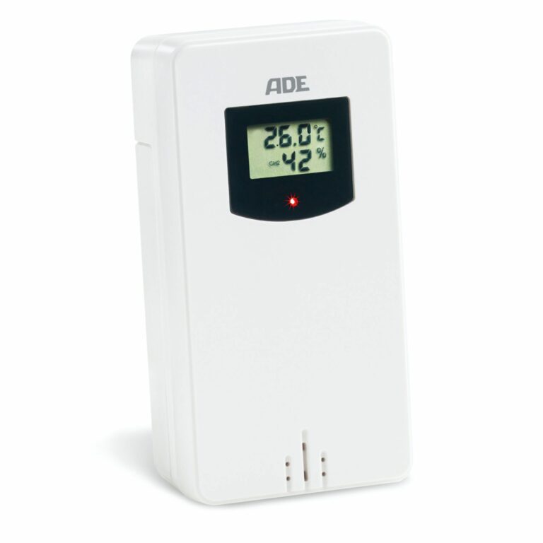 Weather station with wireless outdoor sensor | ADE WS1503 sensor