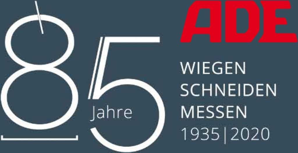 85 Jahre ADE Logo