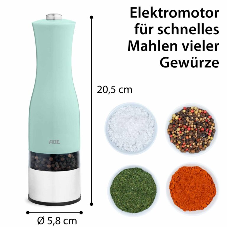 Elektrische Salz- und Pfeffermühle | ADE KG 1900-1 - Elektromotor