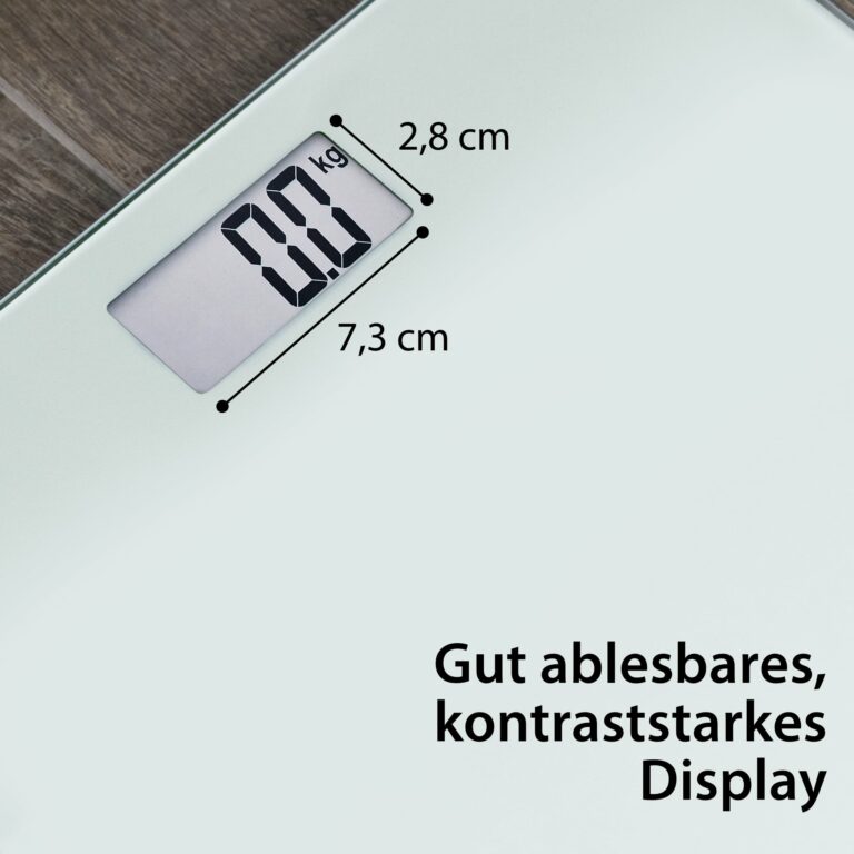 Digitale Personenwaage | ADE BE1618 / BE 1619 / BE 1620 Amina - LCD-Display