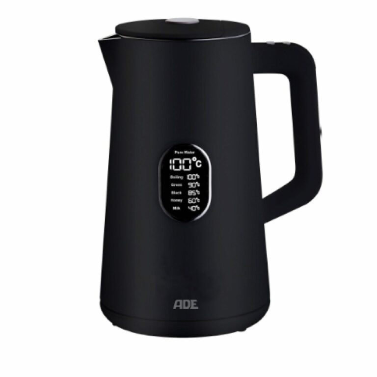 Kettle with temperature setting | ADE KG 2100-1 to 2100-3 - in black