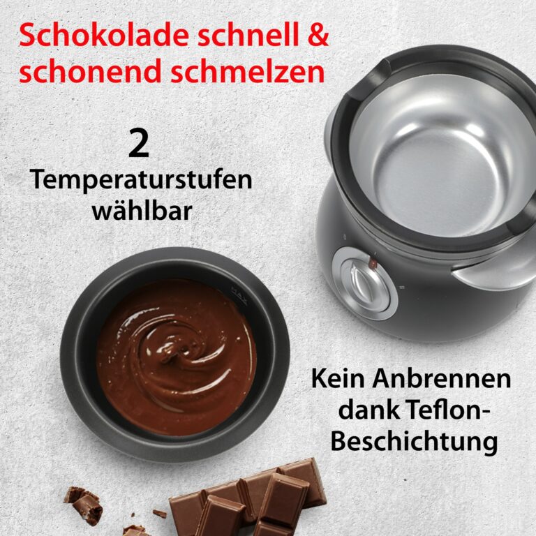 Schokoladen-Fondue | ADE KG 2152 - schnell & schonend schmelzen