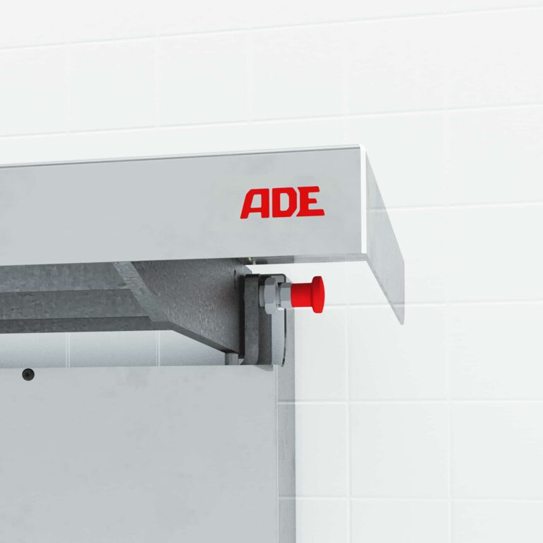 Wall Scale with fence bar | ADE Terrex-L + STAN07 Series (also CE approved) - locking bolt