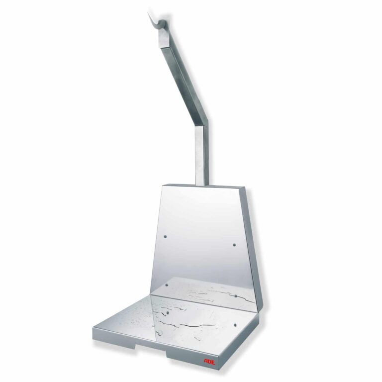 Wall Scale with rear wall | ADE Terrex-N-NIRO-IP + STAN07 Series (also CE approved) - Meat hook with weighing function